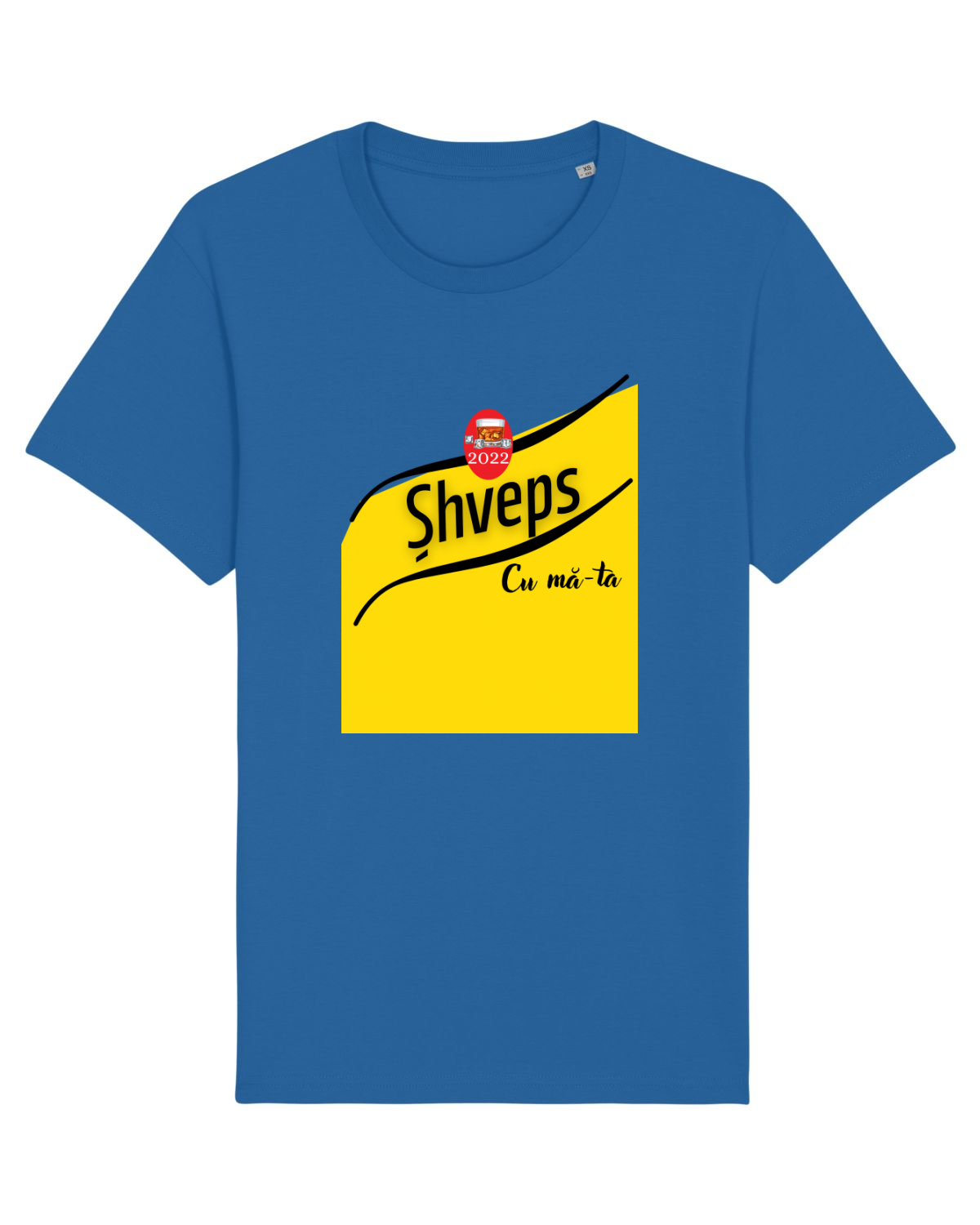 Tricou mânecă scurtă Unisex Rocker Royal Blue