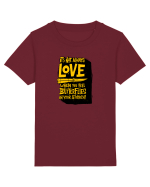 It's not always love when you feel butterflies in your stomach Tricou mânecă scurtă  Copii Mini Creator