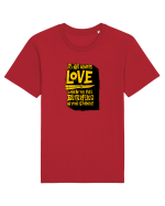 It's not always love when you feel butterflies in your stomach Tricou mânecă scurtă Unisex Rocker