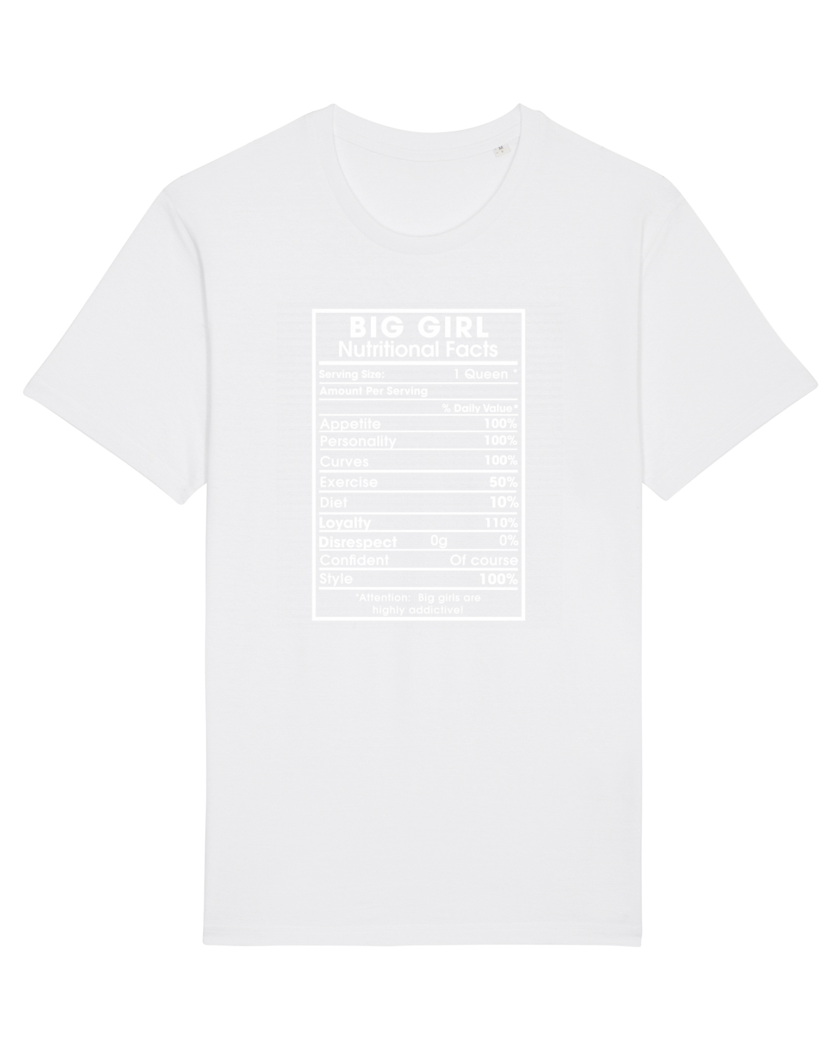 Tricou mânecă scurtă Unisex Rocker White
