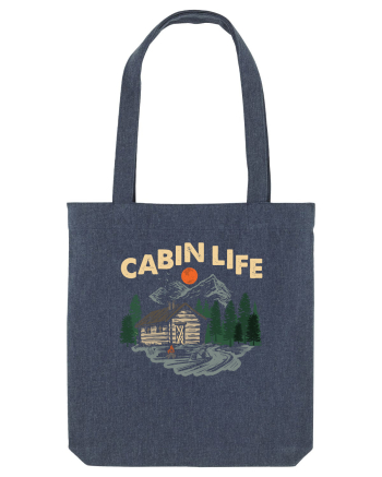 Cabin Life Midnight Blue