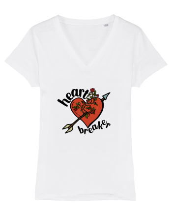 Heart Breaker (inimă străpunsă) White