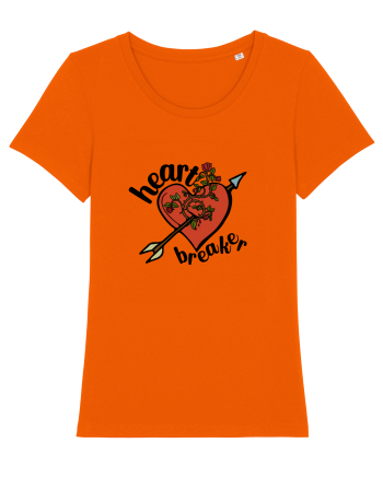 Heart Breaker (inimă străpunsă) Bright Orange