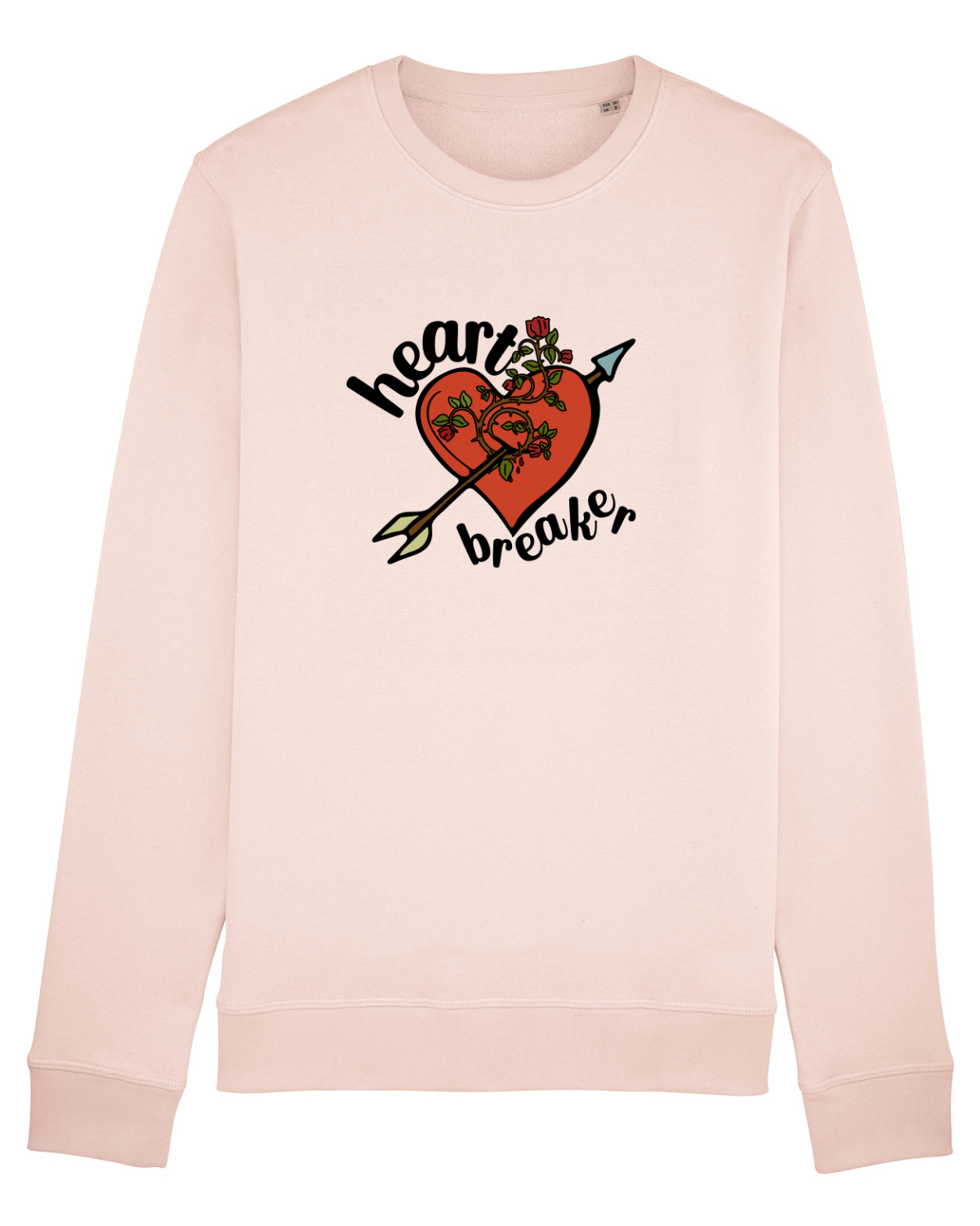 Bluză mânecă lungă Unisex Rise Candy Pink