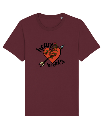 Heart Breaker (inimă străpunsă) Burgundy