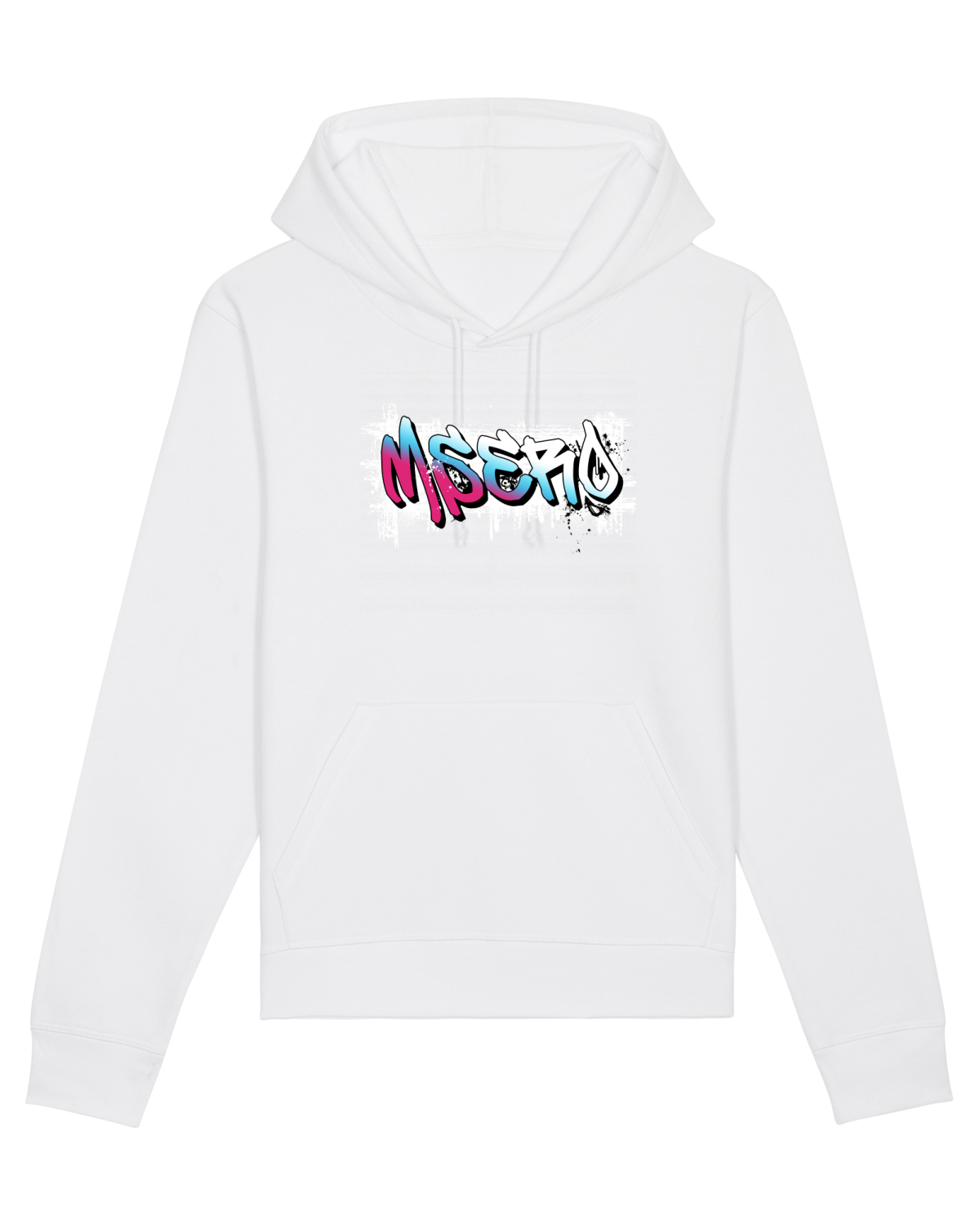 Hanorac Unisex Drummer White