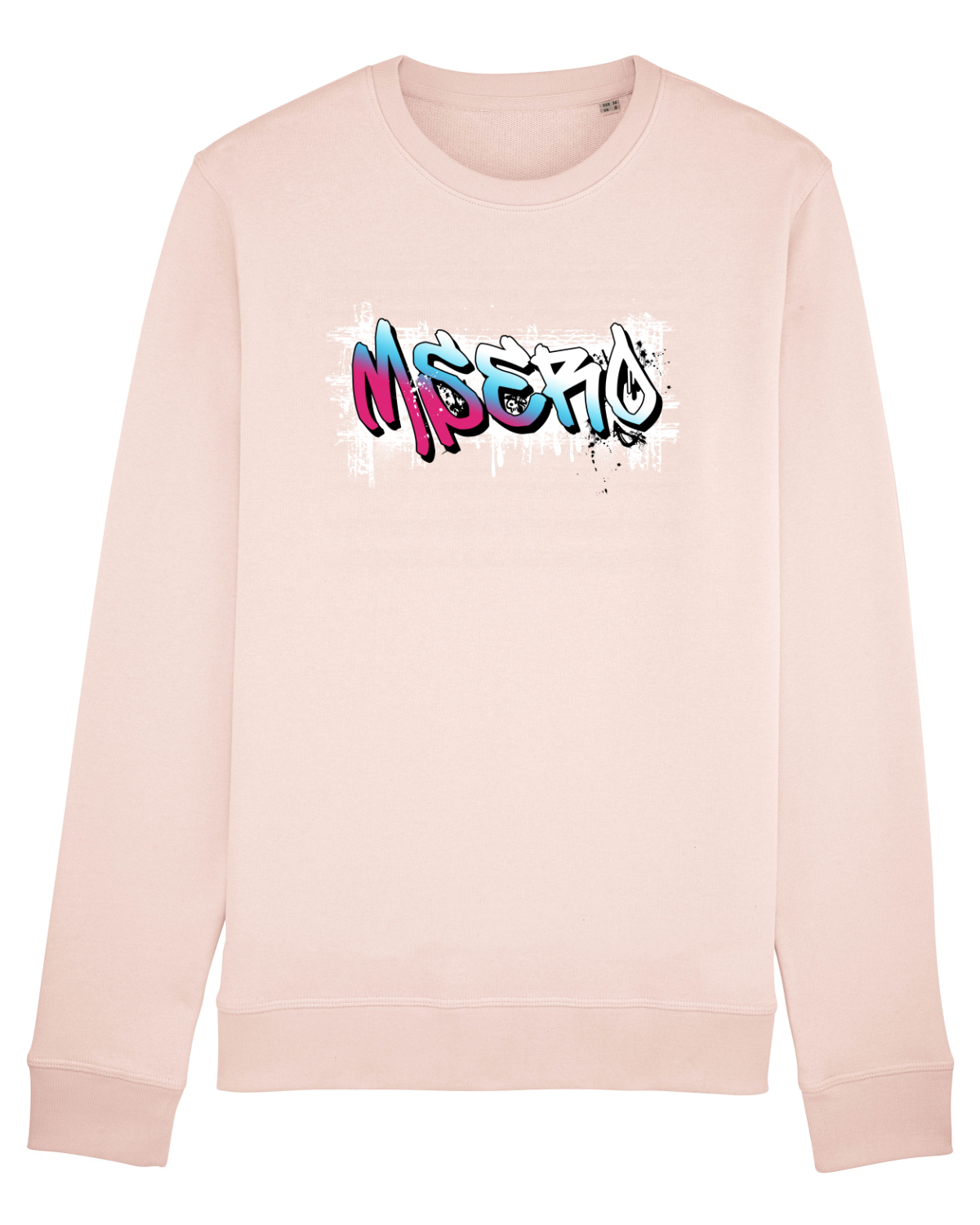 Bluză mânecă lungă Unisex Rise Candy Pink