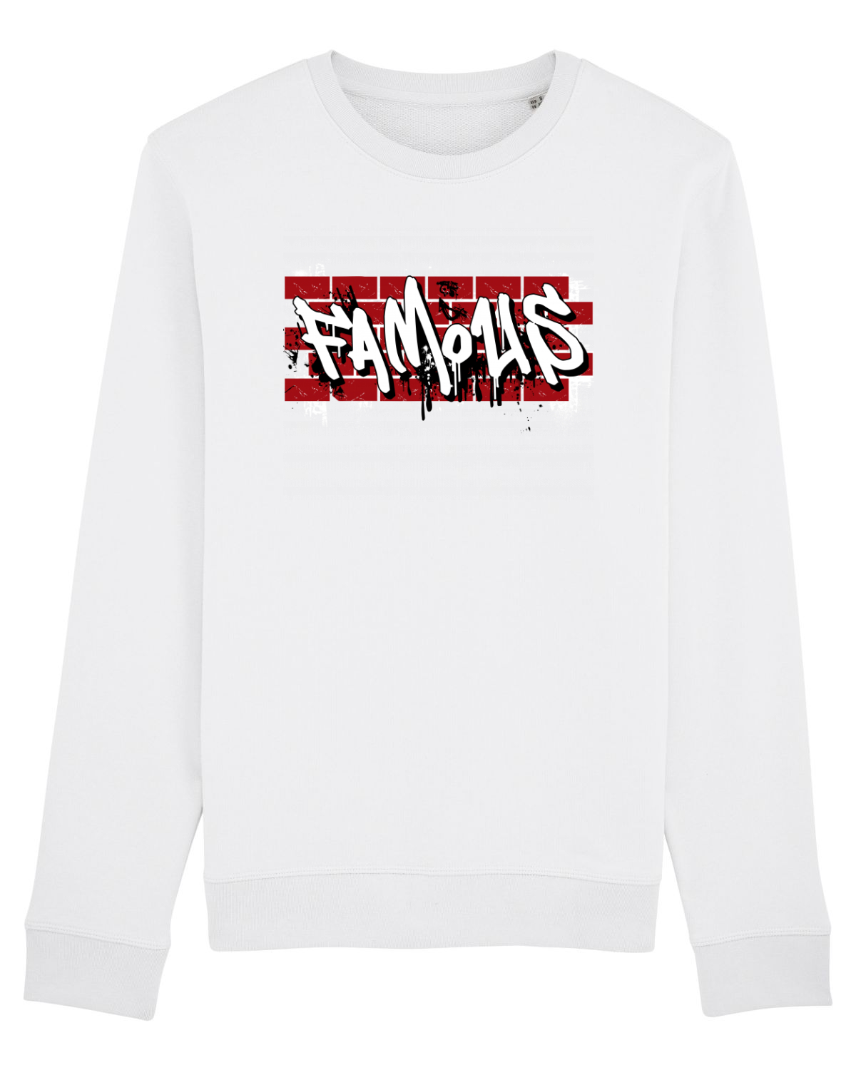 Bluză mânecă lungă Unisex Rise White
