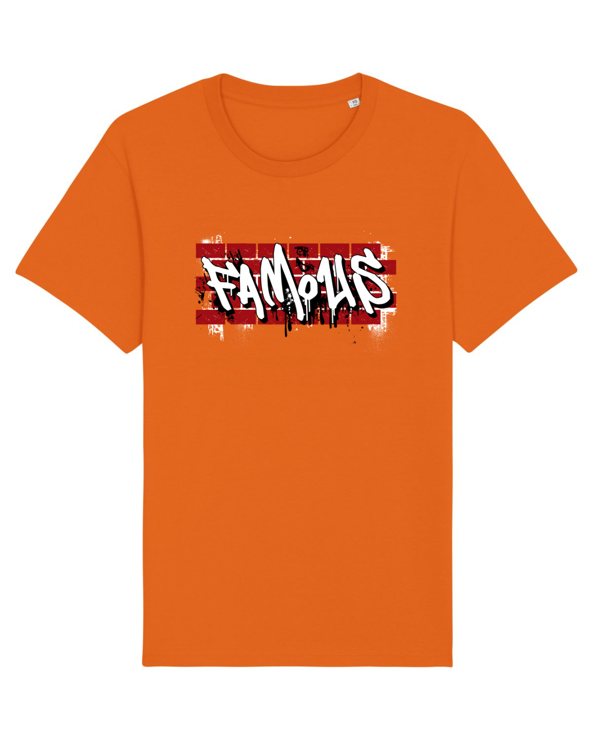 Tricou mânecă scurtă Unisex Rocker Bright Orange