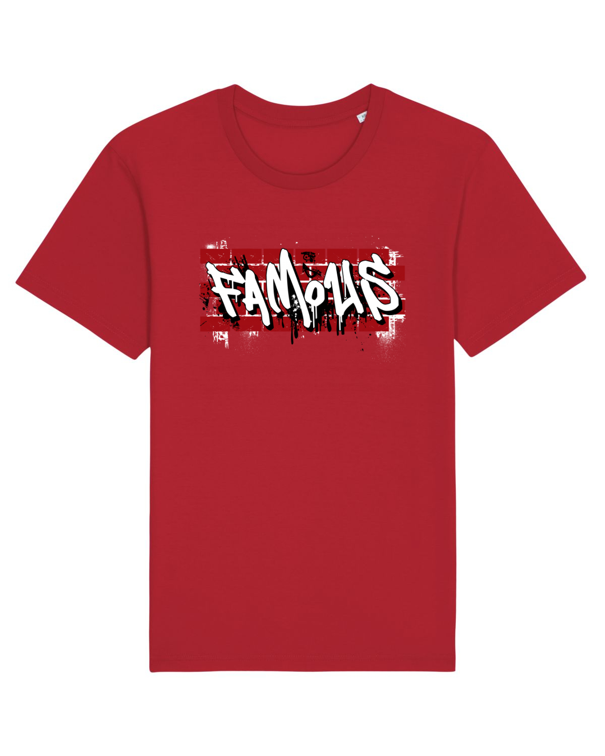 Tricou mânecă scurtă Unisex Rocker Red
