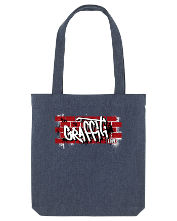 Graffiti Love Midnight Blue