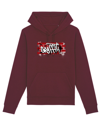 Graffiti Love Burgundy