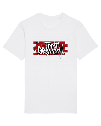 Graffiti Love White