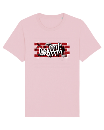 Graffiti Love Cotton Pink
