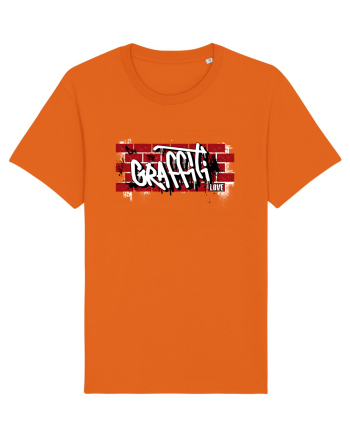 Graffiti Love Bright Orange