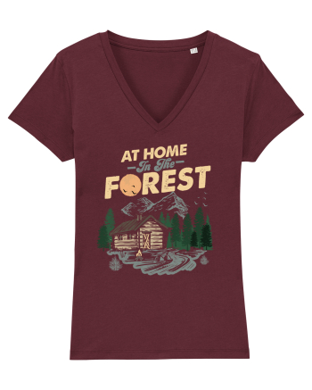 In the Forest Burgundy