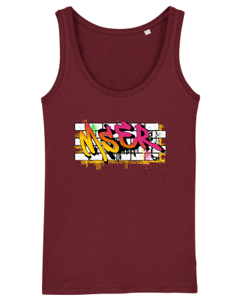 Graffiti Mser Burgundy