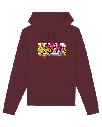 Graffiti Mser Burgundy