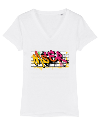 Graffiti Mser White