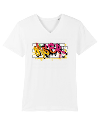 Graffiti Mser White