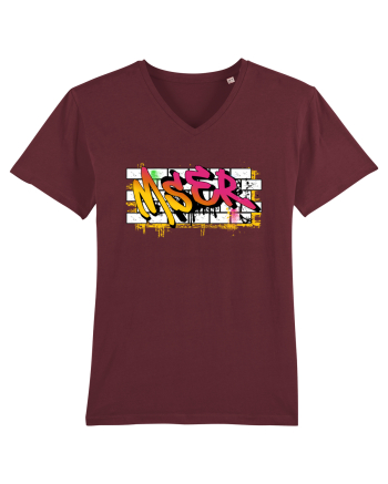 Graffiti Mser Burgundy
