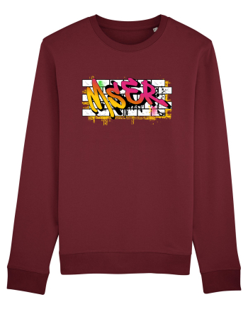 Graffiti Mser Burgundy