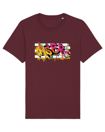 Graffiti Mser Burgundy