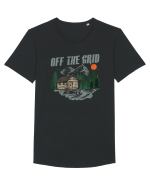 Off the Grid Tricou mânecă scurtă guler larg Bărbat Skater