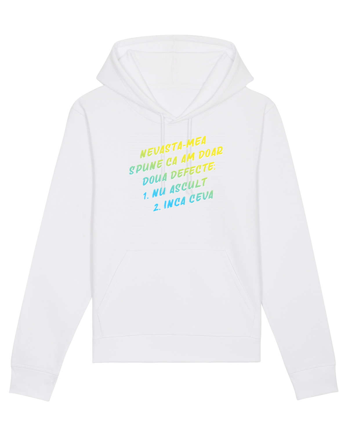 Hanorac Unisex Drummer White