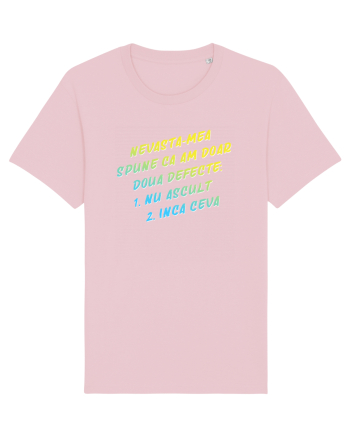 Doua Defecte Cotton Pink