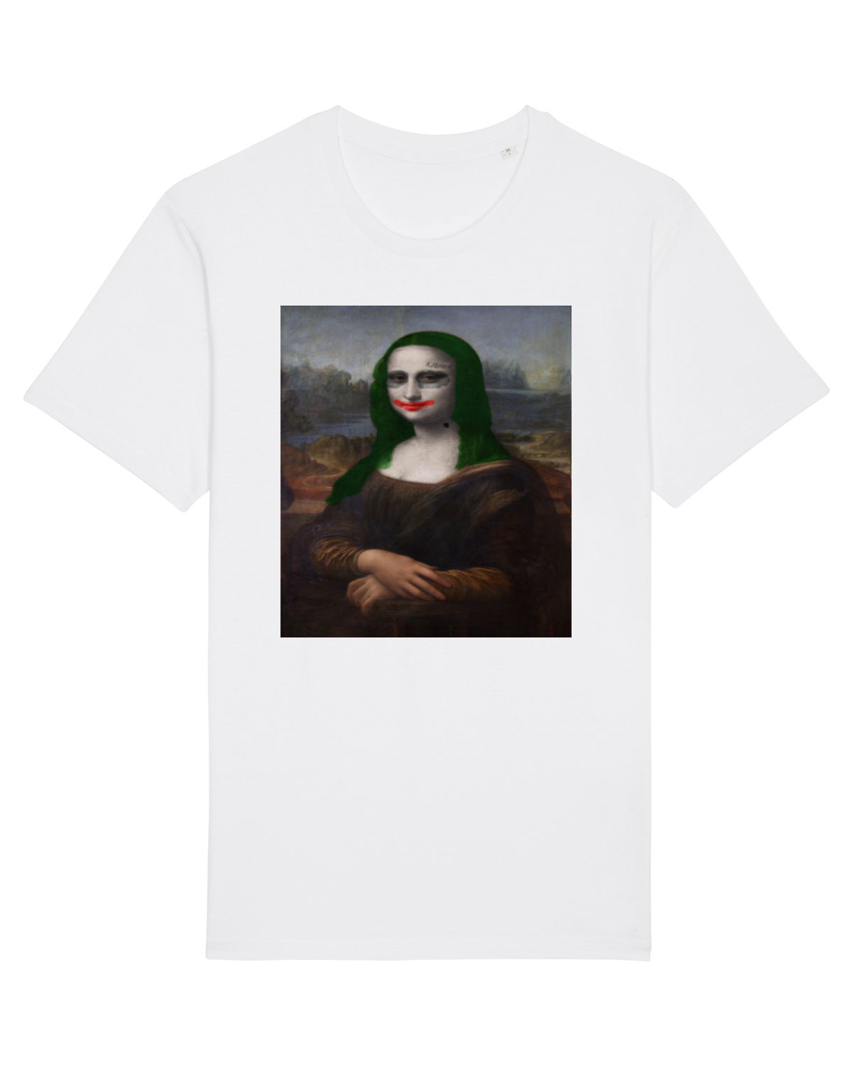 Tricou mânecă scurtă Unisex Rocker White