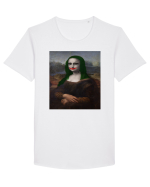 monaWHO?! Tricou mânecă scurtă guler larg Bărbat Skater