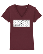 seeU Tricou mânecă scurtă guler V Damă Evoker