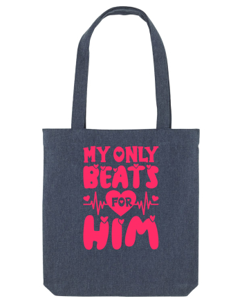My Only Beats for Him / pentru cupluri Midnight Blue