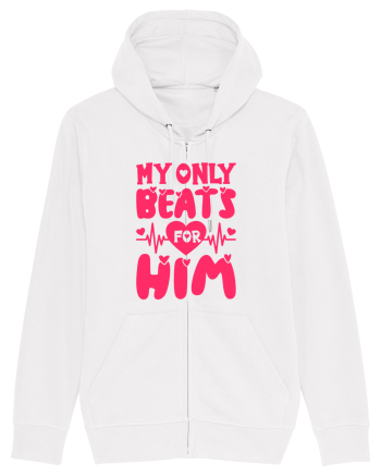My Only Beats for Him / pentru cupluri White