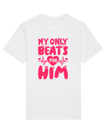 My Only Beats for Him / pentru cupluri White