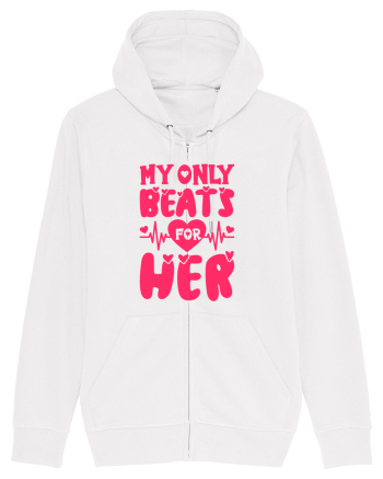 My Only Beats for Her / pentru cupluri White