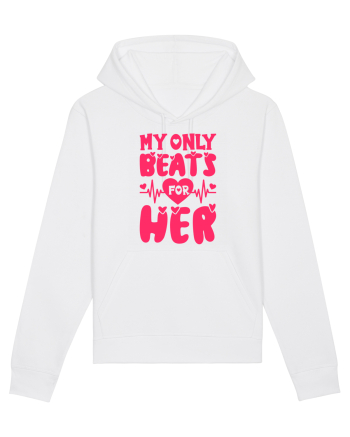 My Only Beats for Her / pentru cupluri White