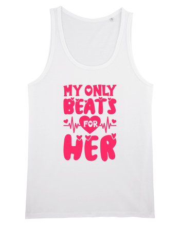 My Only Beats for Her / pentru cupluri White