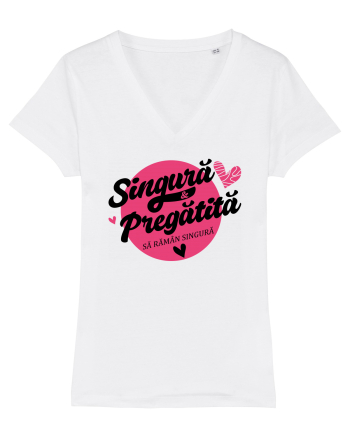 Singura si pregatita White