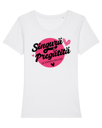 Singura si pregatita White