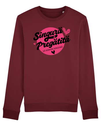 Singura si pregatita Burgundy
