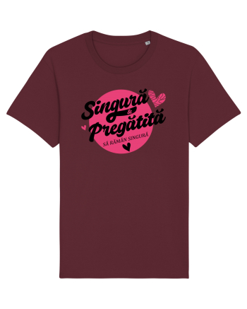 Singura si pregatita Burgundy
