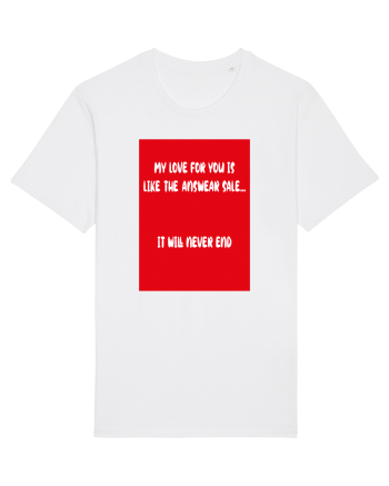 My Love For You Is Like Answear Sale White