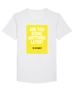 Are You Doing Anything Later? Tricou mânecă scurtă guler larg Bărbat Skater
