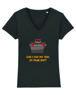 Can I Put My Tool In Your Box? Tricou mânecă scurtă guler V Damă Evoker