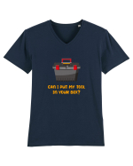 Can I Put My Tool In Your Box? Tricou mânecă scurtă guler V Bărbat Presenter