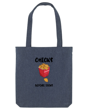 Chicks Before Dicks Midnight Blue