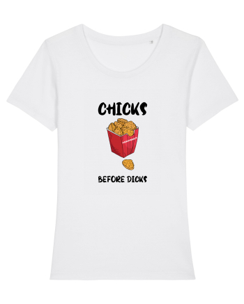 Chicks Before Dicks White