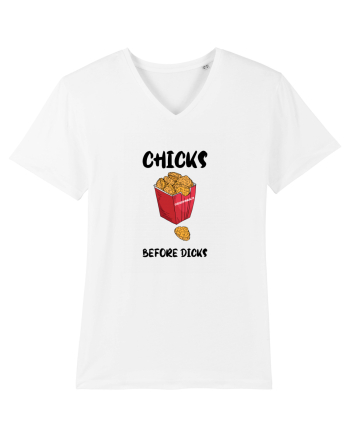 Chicks Before Dicks White